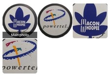 MACON WHOOPEE CHL OFFICIAL SPONSORED PUCK LINDSAY MFG. MADE IN CANADA 🇨🇦