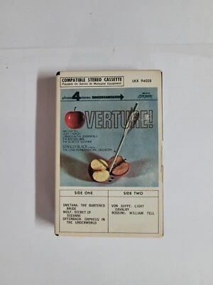 Overture Stanley Black London Philharmonic / AMPEX Cassette Tape LKX 94028  - Image 1 of 4