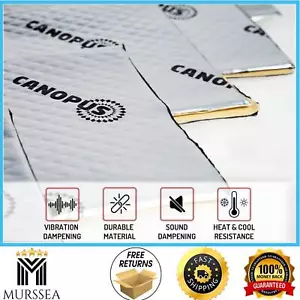 9PACK Audio Car Sound Deadening Mat for Cars, 50 mil 18 sqft, , Butyl Sound - Picture 1 of 8
