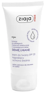 ZIAJA MED LINSEED TREATMENT SOOTHING DAY CREAM SPF20 - Picture 1 of 2