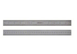 (1) WESTWARD 12" Rigid Machinist Ruler Inch/Metric Stainless Steel - Picture 1 of 2