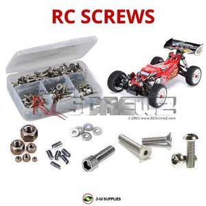 RCScrewZ Stainless Screw Kit swz022 for SWorkZ S35-T2 Nitro 1/8th #910039 | SET - Picture 1 of 15
