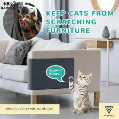 Couch Corner Cat Scratcher | Cat Scratch Mat |  Cat Furniture Protector - Image 1 of 4
