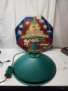 SOPORTE GIRATORIO PARA ÁRBOL DE NAVIDAD E GIRA COMPLETO 360 GRADOS-2 SALIDAS PARA LUCES - Imagen 1 de 11