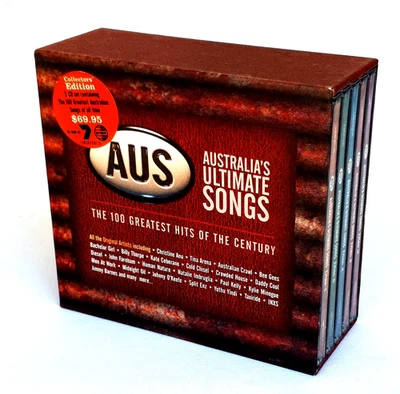 Australia's Ultimate Songs 5CD Kylie-Easybeats-Zoot-Church-Saints-Angels-INXS - Image 1 of 2