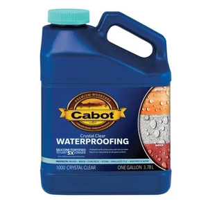 140.0001000.007 Crystal Clear Waterproofing, Clear - 1 Gallon - Picture 1 of 6