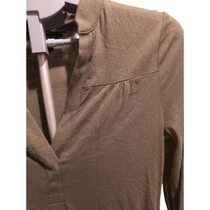 Banana Republic 3/4 Arm Damen Small Olive Baumwollmischung Tunika/Kleid - Bild 1 von 8