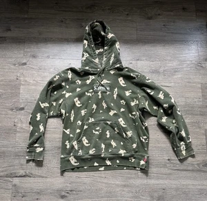SUPREME BOX LOGO SUDADERA CON CAPUCHA SUDADERA CON CAPUCHA CAMUFLAJE RUSO GRANDE KLMK VERDE 2021 - Imagen 1 de 5