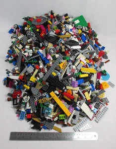 Lotto Lego 10 libbre pezzi misti casuali puliti in blocco belli! - Foto 1 di 10
