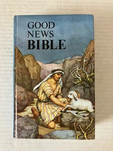 Good News Bible 1976 American Bible Society Illustrated Hardcover - Picture 1 of 11