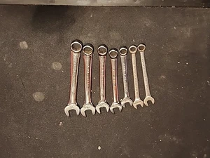 Mini vintage Snap On SAE 5 pc. SNAP-ON Ignition Combination wrench set +2 - Bild 1 von 8