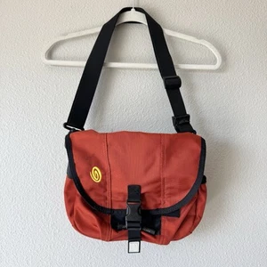Timbuk2 Messenger Bag Orange Small Cross Body Shoulder Strap Buckle Pockets - Picture 1 of 16
