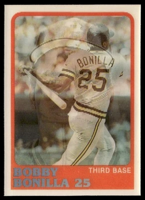 1988 Sportflics Bobby Bonilla Pittsburgh Pirates #131 - Image 1 of 2