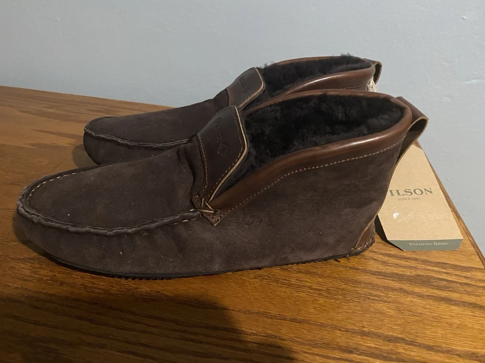 Zapatilla de campamento Quoddy x Filson Fireside nueva sin caja talla 8 marrón Foto 1 de 4