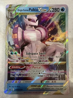 Origin Forme Palkia VSTAR SWSH254 SWSH: Sword & Shield Promo Cards Holo - Image 1 of 2