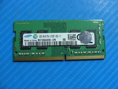 HP 15-ay078nr Samsung 2GB Memory Ram SO-DIMM PC4-2133P M471A5644EB0-CPB - Image 1 of 2