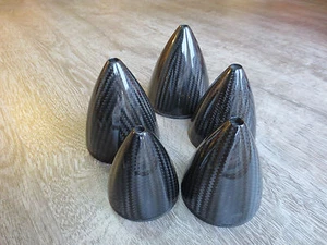 CFK Fibra di Carbonio Spinner 2,5 2,75 3 3,25 3,5 3,75 4,0 4,25 Pollici - Foto 1 di 9