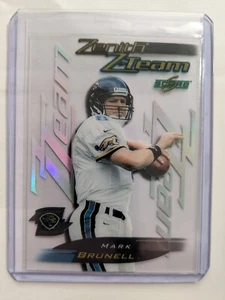 🏆 1999 Score Supplemental Zenith Z-Team /100 Mark Brunell #14 Jaguar - Bild 1 von 2