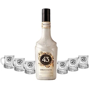 Licor 43 Cuarenta y Tres Orochata Set - Licor 43 Orochata 0,7l 700ml (16% Vol) - Bild 1 von 1