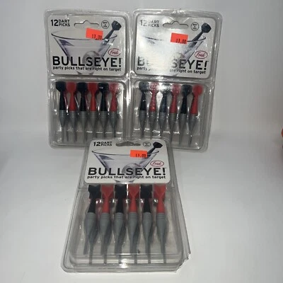 Cóctel en forma de dardos Oliva Picks Bullseye! 36ct Foto 1 de 3