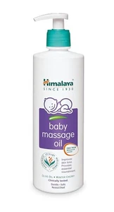 Himalaya Baby Massage Oil - for strong bones & muscles - with Vitamin E - 500ml - Picture 1 of 7