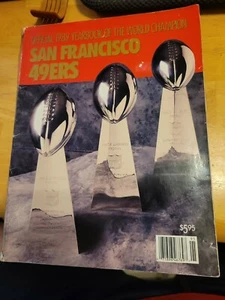 ๐๐1989 OFFICIAL YEARBOOK OF THE WORLD CHAMPION SAN FRANCISCO 49ERS FAIR ๐๐ - Picture 1 of 7
