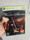 Velvet Assassin (Xbox 360, 2009) CIB completo con manuale