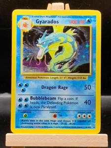 Gyarados #6 Unlimited - Pokemon Base Set - Holo Rare - TCG - WOTC - Picture 1 of 2