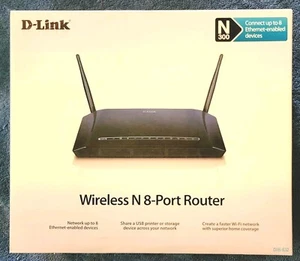 D-Link DIR-632 300 Mbps 8-Port 10/100 Wireless N Router - Picture 1 of 4