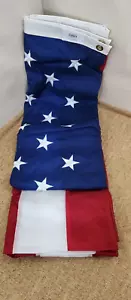 5 x 8 Fuß US-Flagge hergestellt in den USA von Valley Forge Nylon amerikanisch - Bild 1 von 13