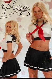 Forplay Sailor Girl Costume - size L/XL - 3 piece Sexy Set - NEW! - Picture 1 of 1