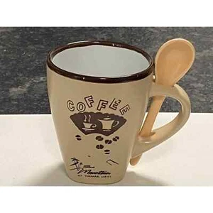 World Famous Mountain~ST. Thomas, U.S. V.I. Coffee Mug with Spoon - Picture 1 of 10
