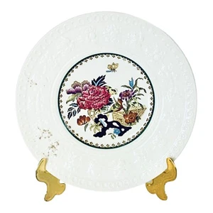 Piattino vintage Wedgwood Bullfinch Wellesley multicolore 6 5/8" per zuppiera crema - Foto 1 di 6