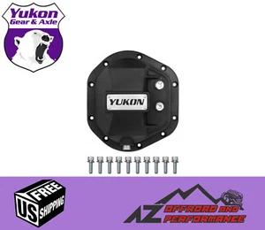 Yukon Hardcore Rear Dana 44 Differential Cover for '07-'18 Jeep Wrangler JK JKU - Picture 1 of 12