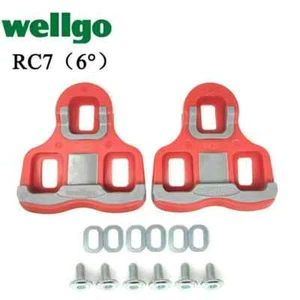 Wellgo Road Bike Shoes Cleats Locking Plate Splint 6° RC7 - Picture 1 of 6