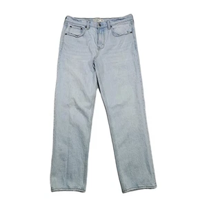 Abercrombie Fitch Jeans Damen 30x29 The 90's Straight Mid Rise Fray Light Y2K - Bild 1 von 10