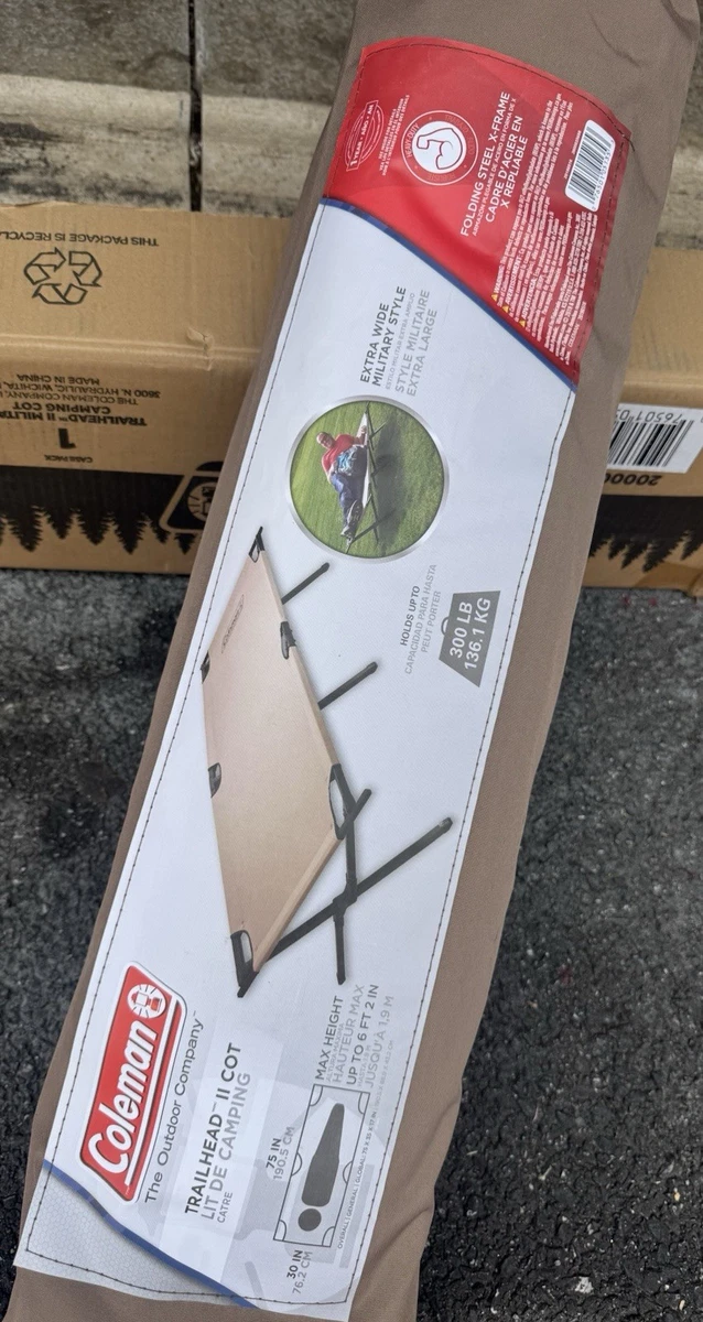 Camping Cots For Adults Coleman Trailhead 2 Review Mua Coleman ...