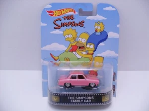 2017 Mattel Hot Wheels HW Retro Culture The Simpsons Family Car RR Spectraflame - Picture 1 of 6