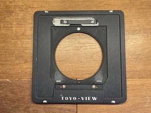 *Near Mint* Toyo View Lens Board Adapter for Linhof 99x96 Board From Japan - Picture 1 of 6