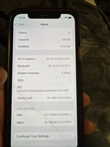 Apple iPhone 12 128 Go - Occasion, débloqué, noir - Photo 1 sur 2