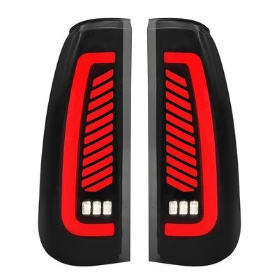 LED Tail Lights For 1988-99 Chevy GMC C/K Silverado Suburban Sierra Tahoe Yukon - Image 1 of 4