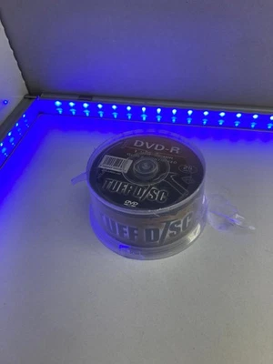 TUFF DISC 25 Pack DVD-R 1.4 Gb  30 MINUTES D/sc - Image 1 of 2