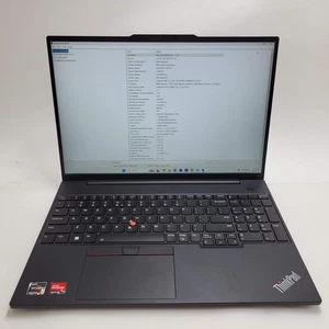 Lenovo ThinkPad E16 Gen 1 16" Ryzen 5 7530U 2.0GHz 24GB RAM 1TB SSD - Imagen 1 de 11