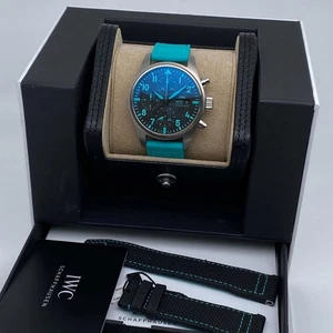 IWC Pilot Mercedes AMG Petronas Formula One Titanium Black Dial Watch IW388108 - Picture 1 of 8