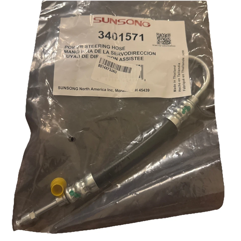 Manguera de línea de cilindro de dirección asistida para Chevrolet Bel Air 1958-1964, Biscayne, Impal Foto 1 de 1