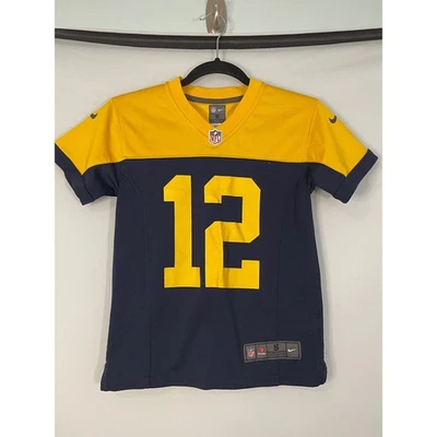 Camiseta Nike para niños Green Bay Packers Aaron Rodgers #12 talla S Foto 1 de 4