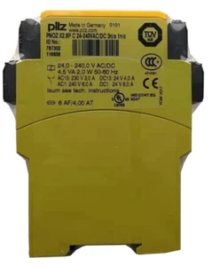 787302 Neu versiegelt Pilz Sicherheitsrelais PNOZ X2,8P C 24-240VAC/DC 3n/o 1n/c 787302 - Bild 1 von 4