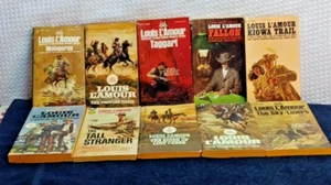 Louis L'Amour  Western Paperback 1970's & 1980's Lot of 10 Vintage - Bild 1 von 24