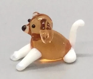 Ganz Miniatur Glasfigur - Welpe - Bild 1 von 3