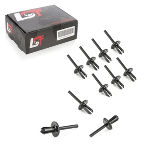 10x Para Volvo V70 II Cortavientos Deflector de agua Clips de fijación Remaches extensibles - Imagen 1 de 6